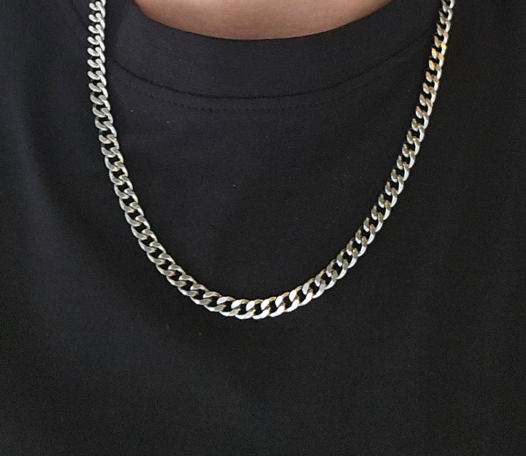 Cuban 6mm Chain Silver