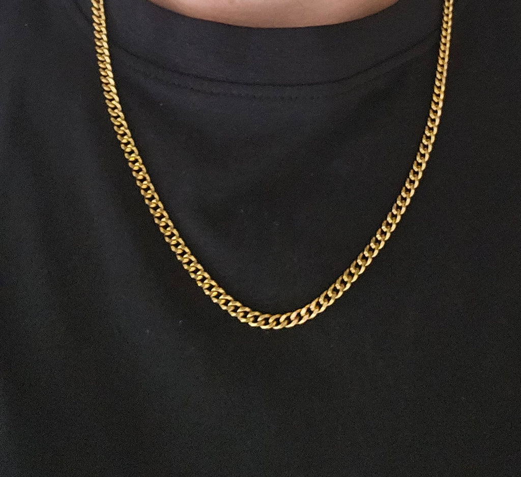 Cuban 4mm Chain Silver