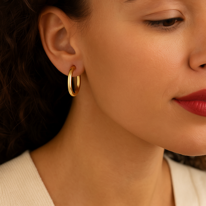 Oval Hoops