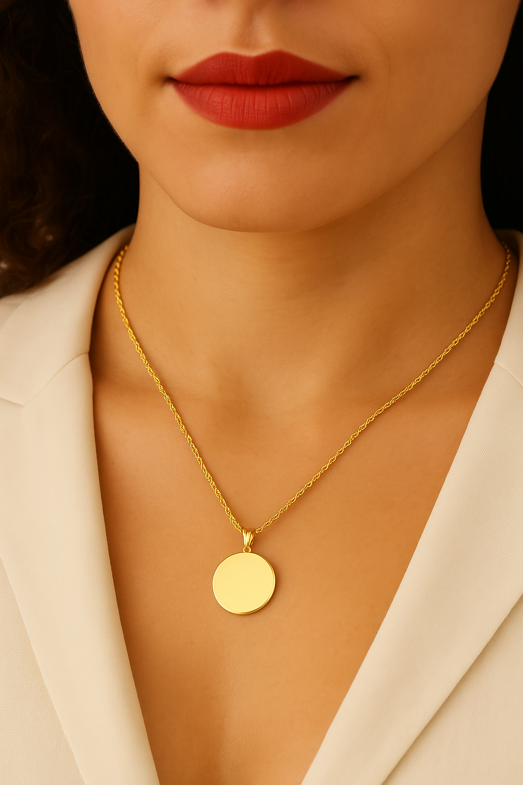 Disc Necklace