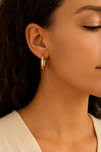 Oval Hoops