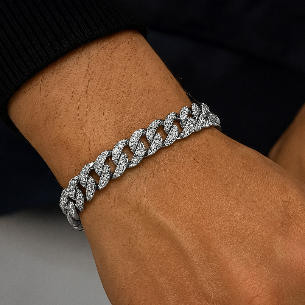 Cuban Bracelet Sterling Silver