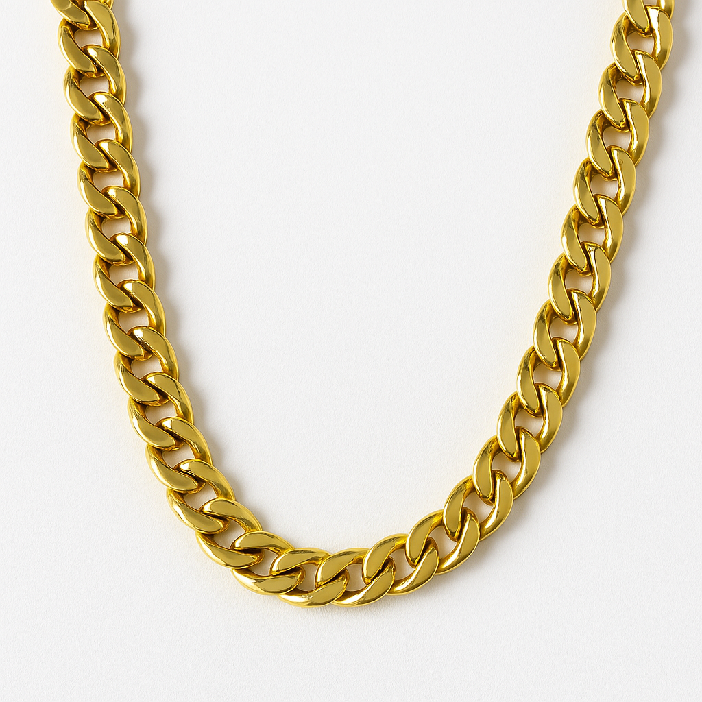 Cuban 8mm Chain Gold