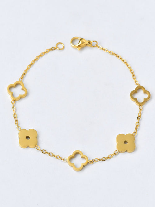 Mixed Clover Bracelet