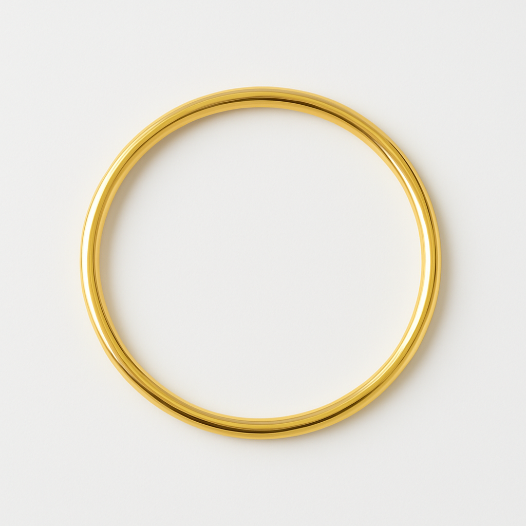 Chunky Gold Bangle